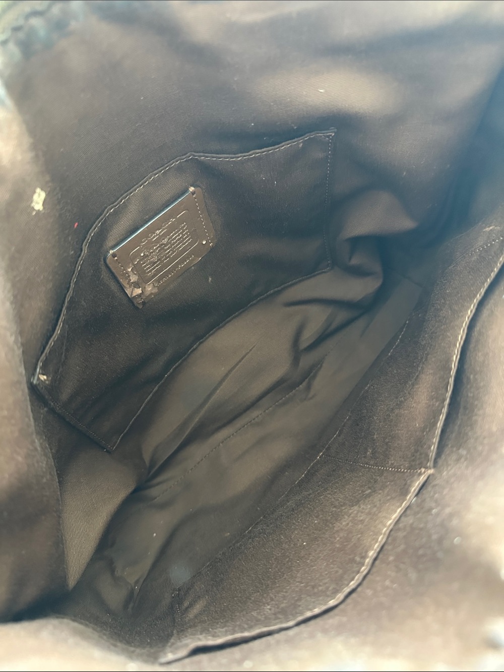 Coach Signature Canvas Tote in Brown and Dark Brown - Picture 16 of 16